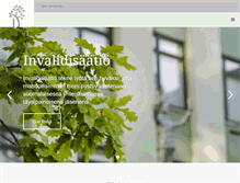 Tablet Screenshot of invalidisaatio.fi